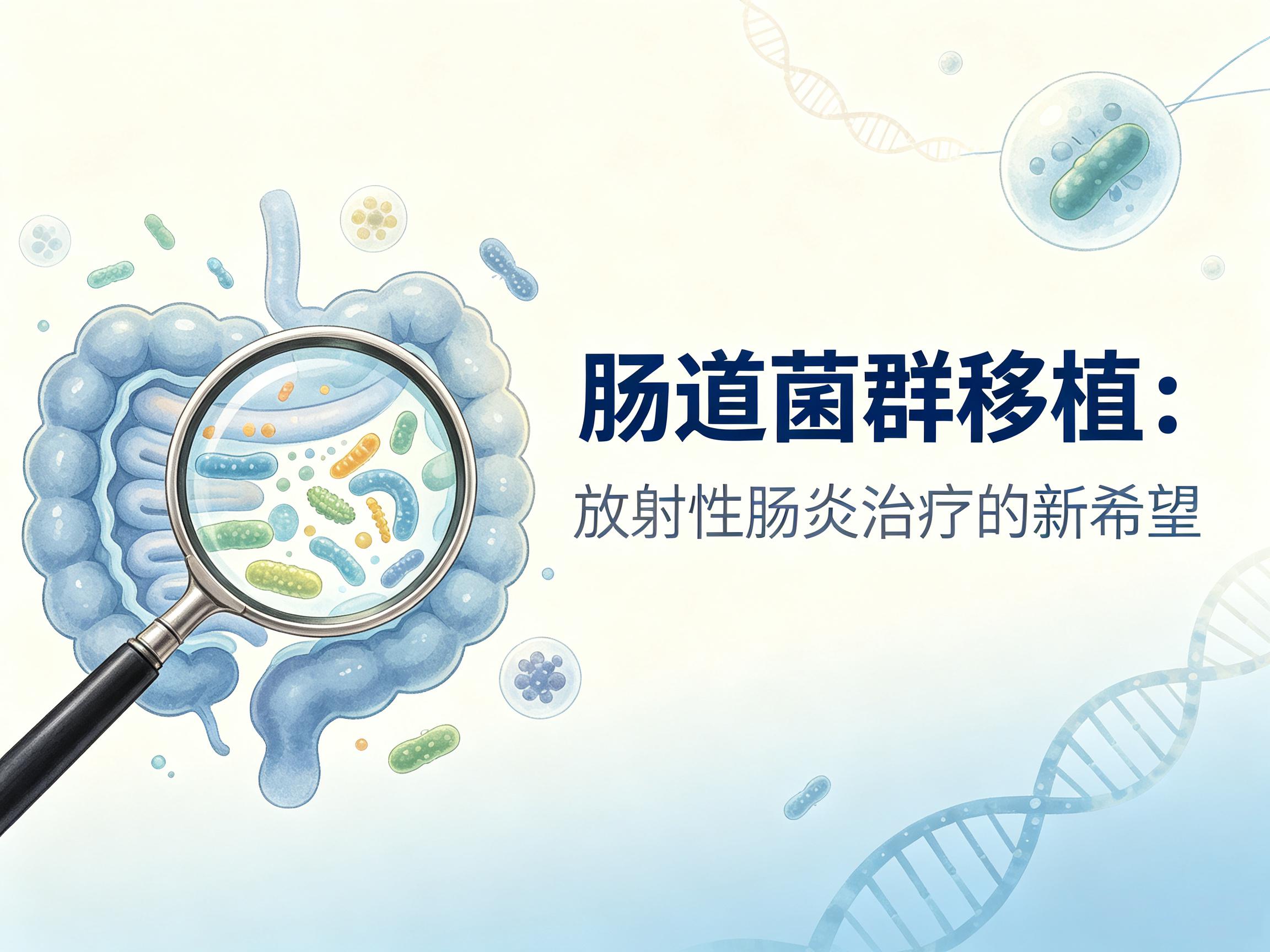 焦作市|第3期 肠道菌群移植：放射性肠炎治疗的新希望